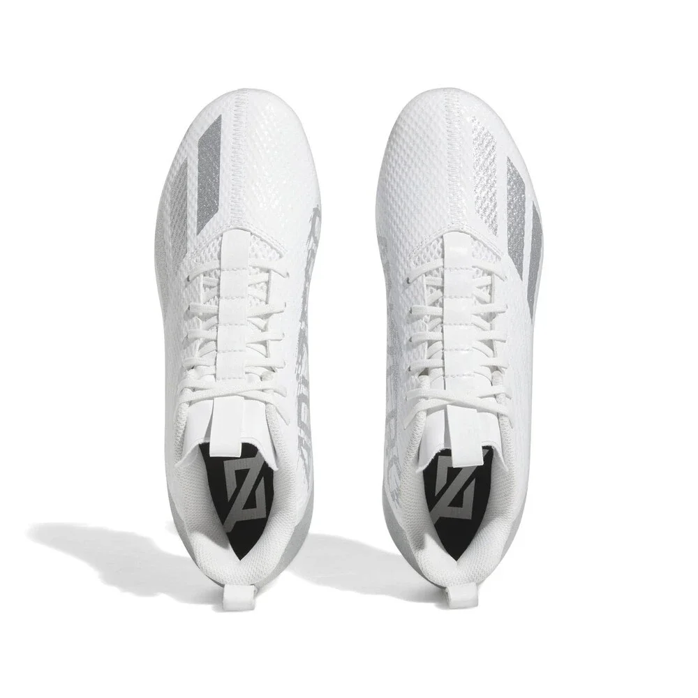 Adidas Adizero Spark GY4522 Kids US 1M White Lace Up Football Cleats HTAT1575